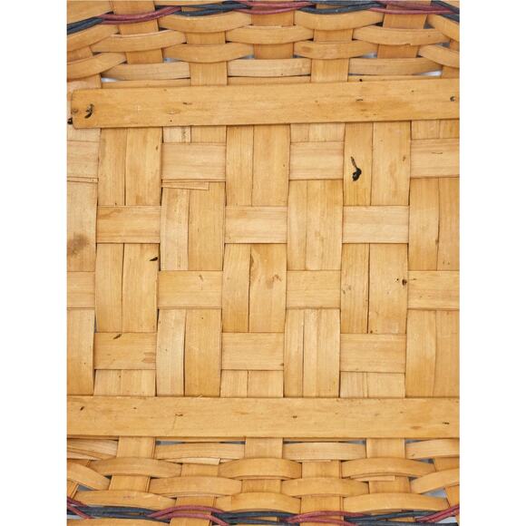 Lighthouse Country Woven Collection Grand Nautical Coastal Rectangular Basket - Picture 4 of 6